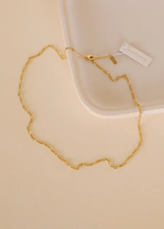Necklace - Simple Twist Chain sold by JaxKelly