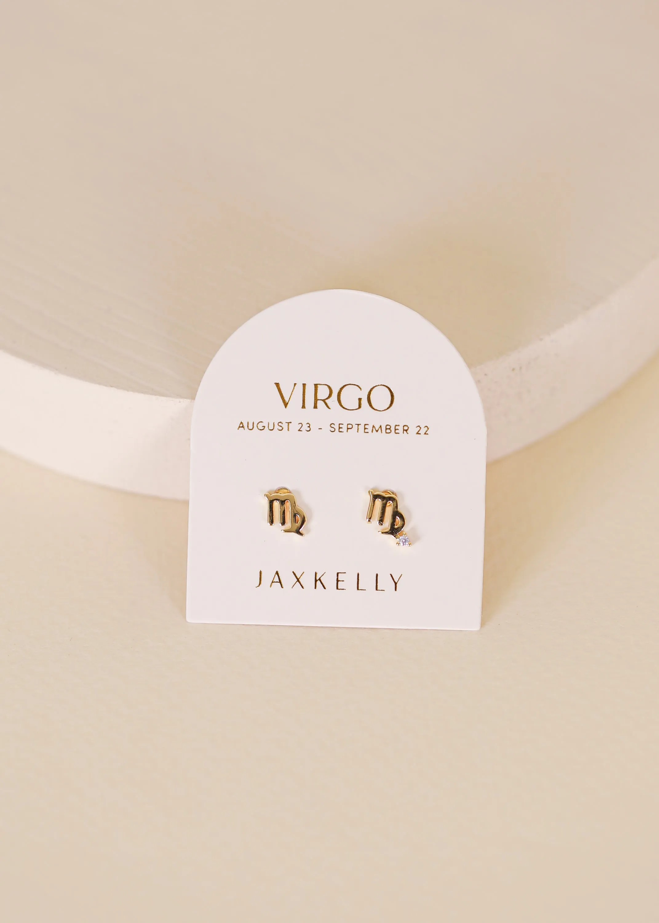 Zodiac Earrings - Virgo sold by JaxKelly