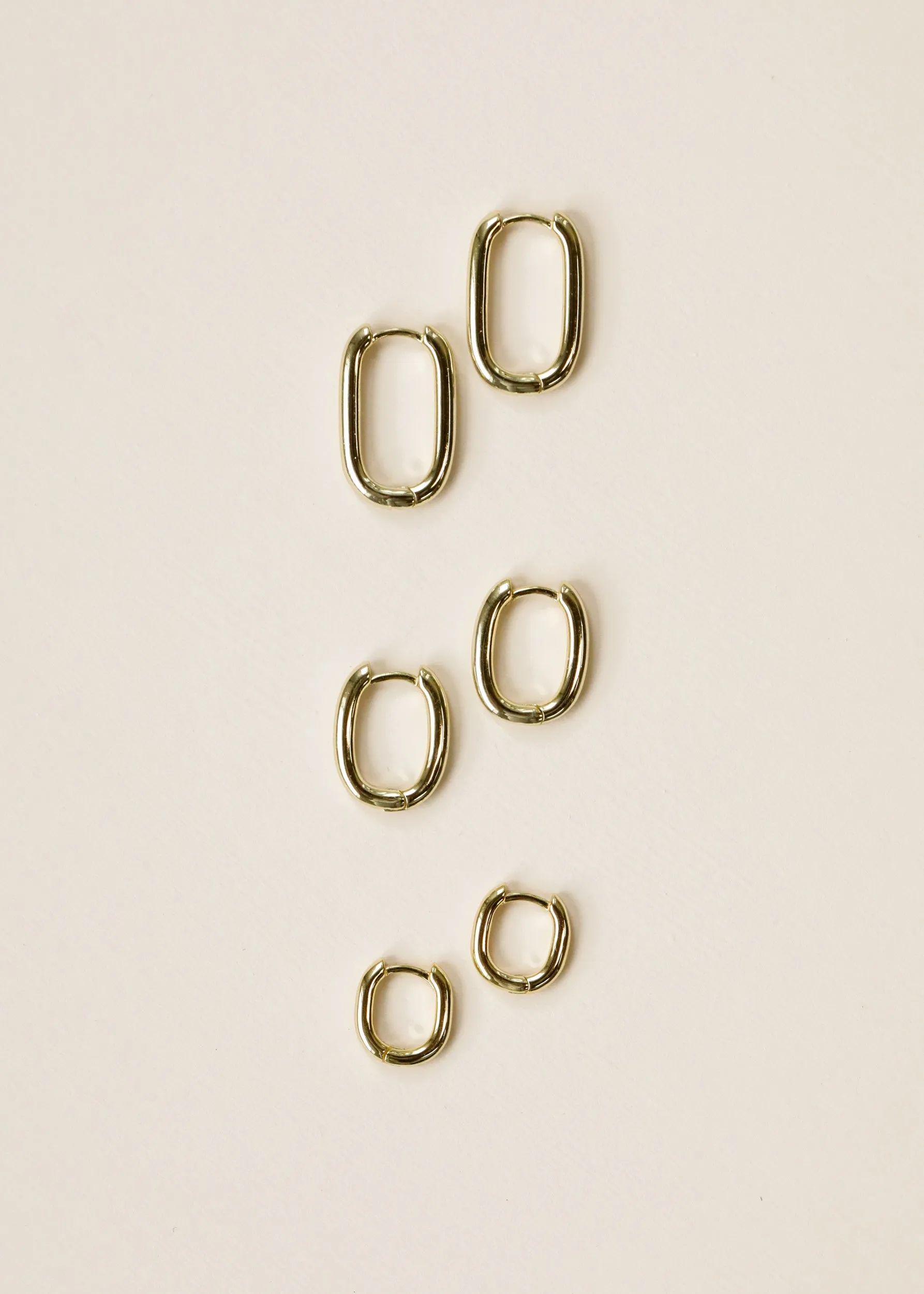 Small Rectangular Hoop sold by JaxKelly product image thumbnail 4