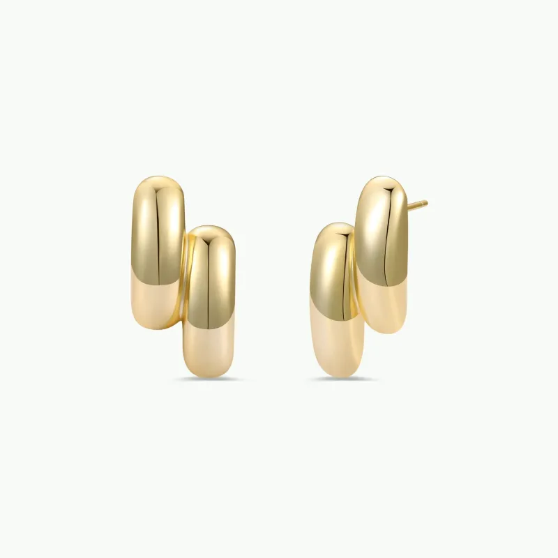 Gold Double Bold Bar made by JaxKelly