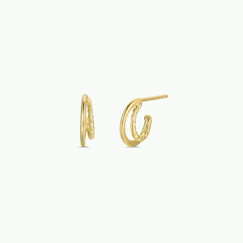 Double Hoop - Earring made by JaxKelly