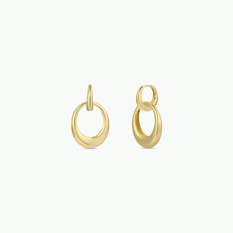 Coupled Hoop - Earring made by JaxKelly