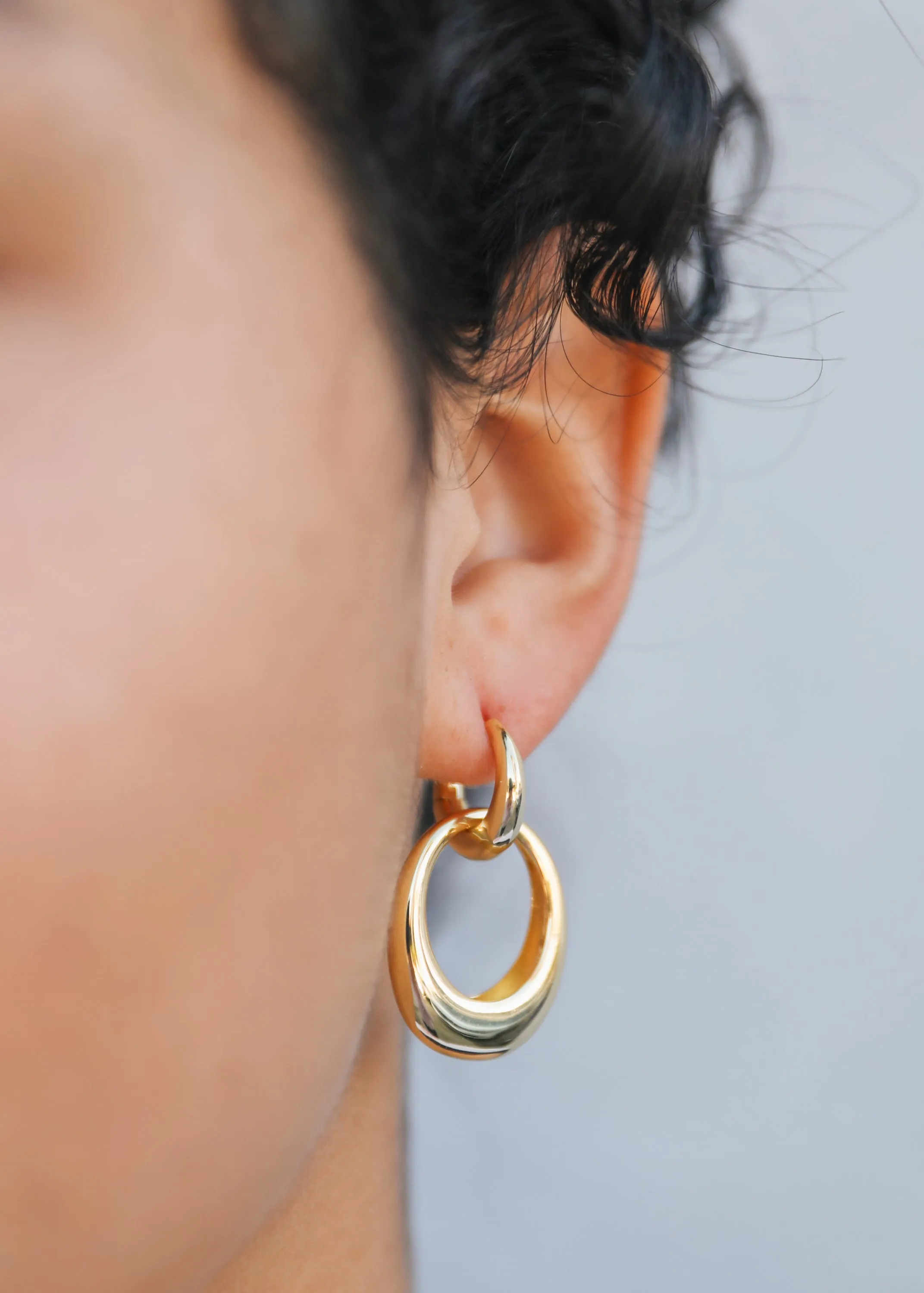 Coupled Hoop - Earring sold by JaxKelly product image thumbnail 4
