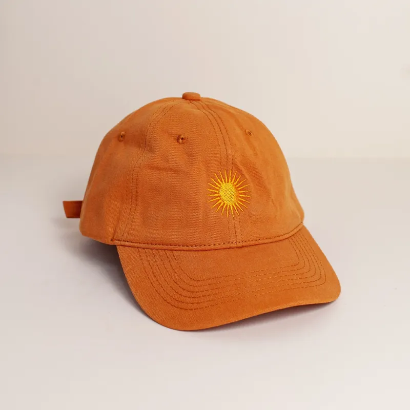 Sunshine Embroidered Cap - Imperfect Sale sold by Cai & Jo