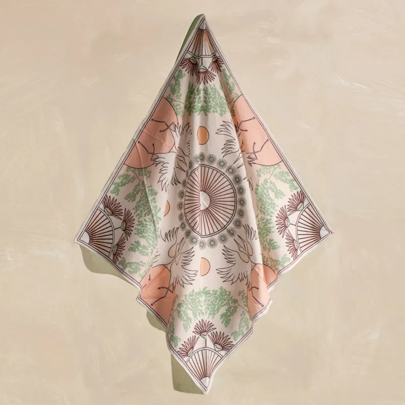 Hokkaido Bandana in Sage sold by Cai & Jo
