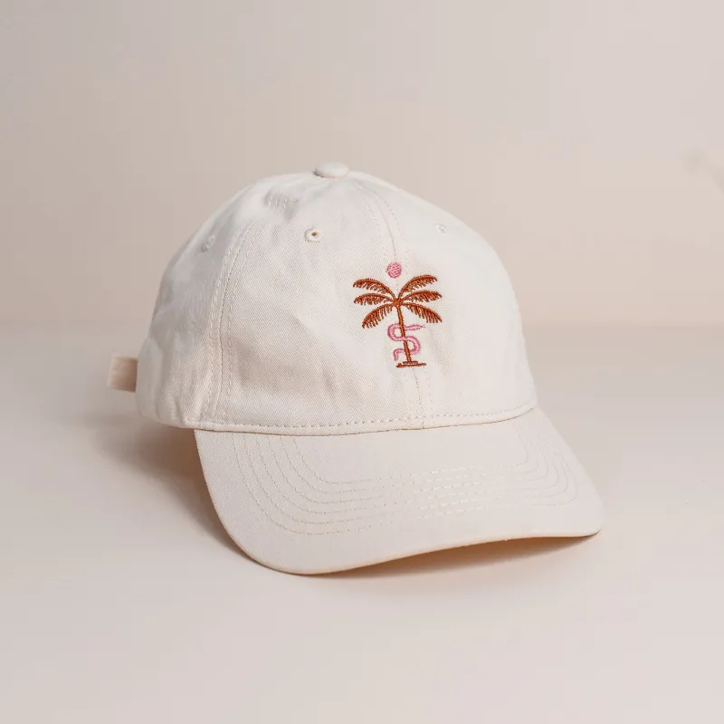 Palm Embroidered Cap sold by Cai & Jo