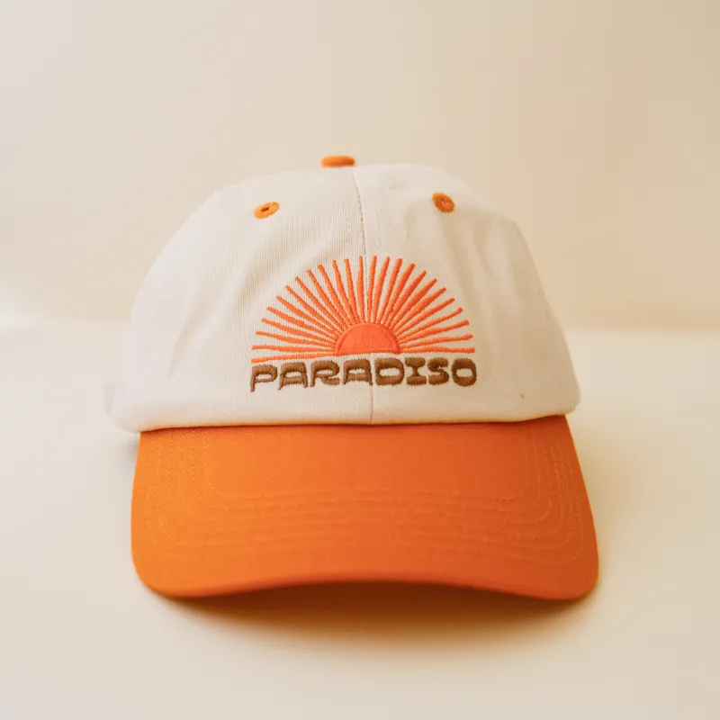 Paradiso embroidered cap sold by Cai & Jo