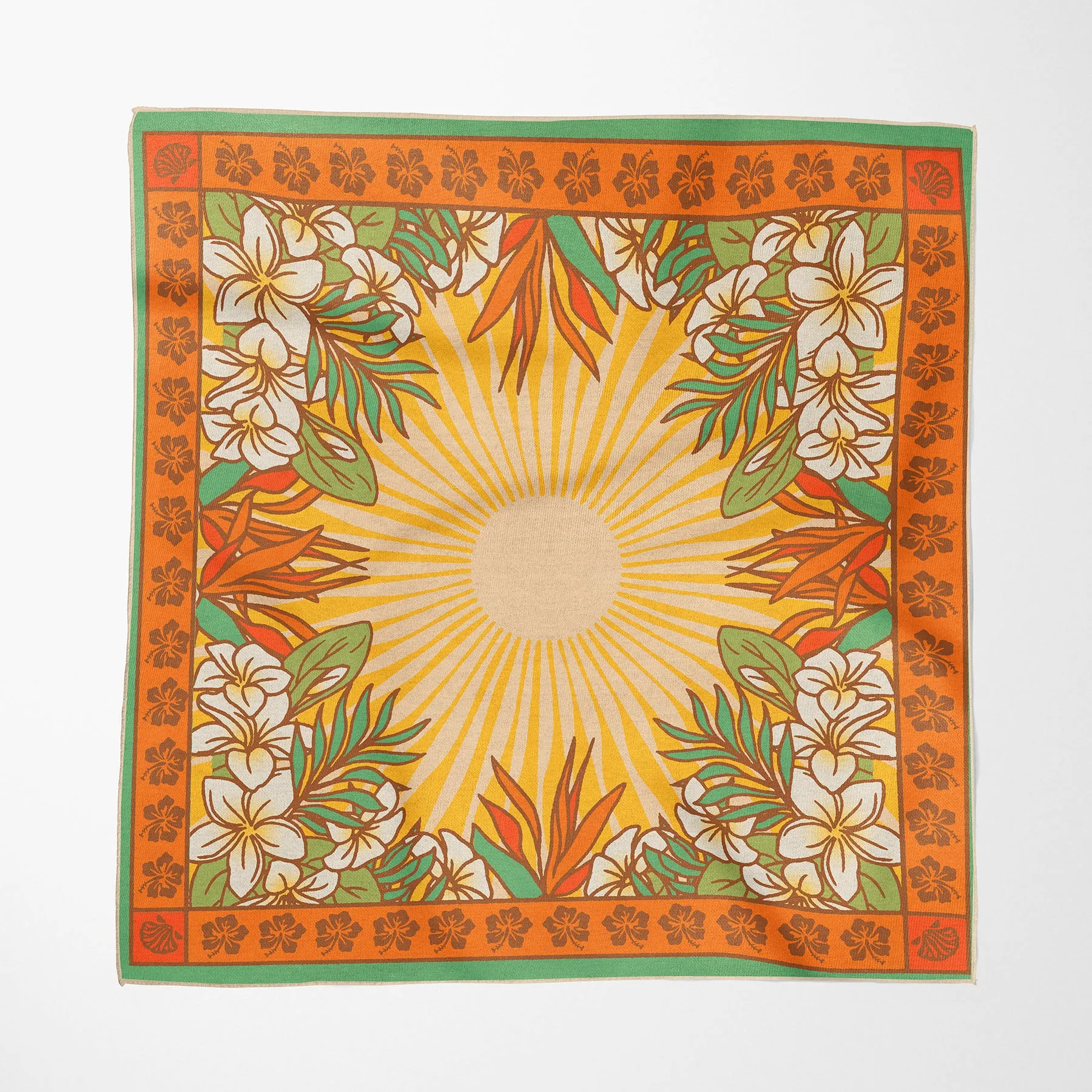 Plumeria Bandana sold by Cai & Jo