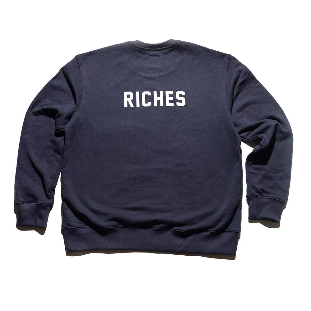 Navy Crew Neck - Logo sold by Stolen Riches product image thumbnail 2