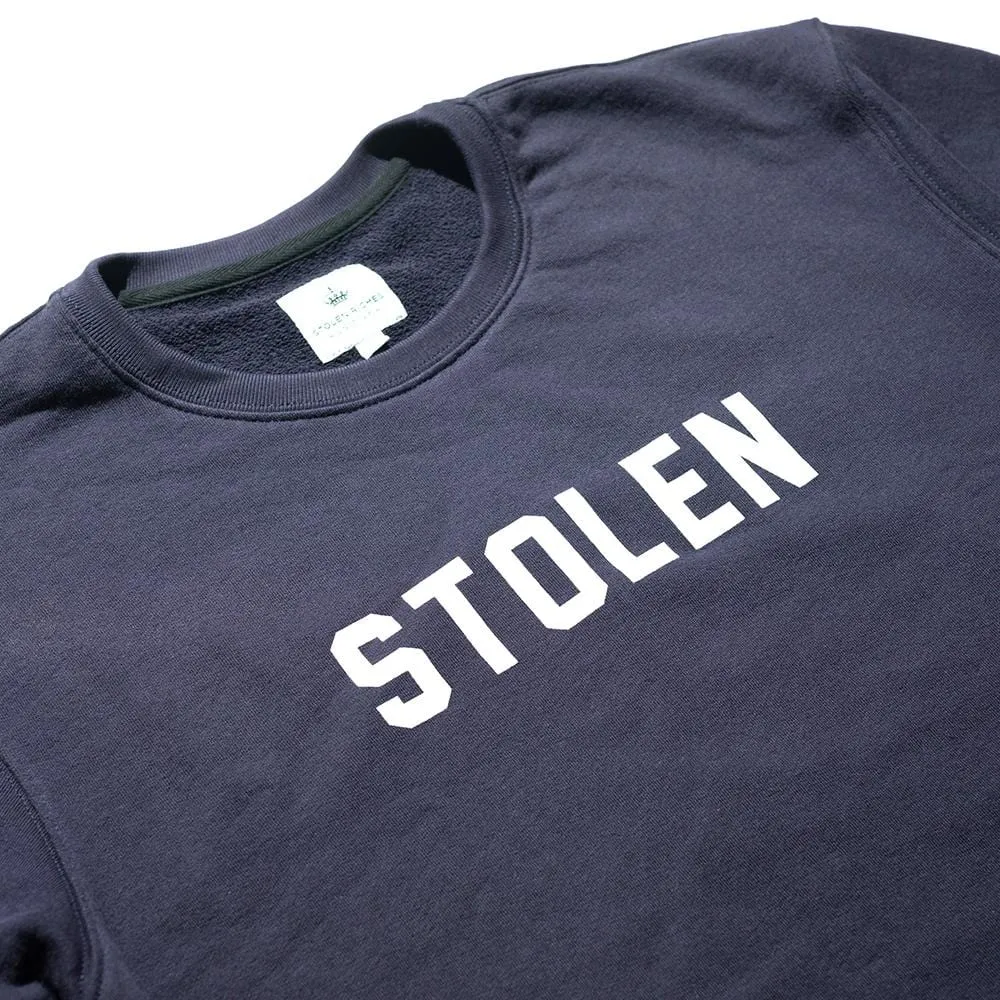 Navy Crew Neck - Logo sold by Stolen Riches product image thumbnail 3