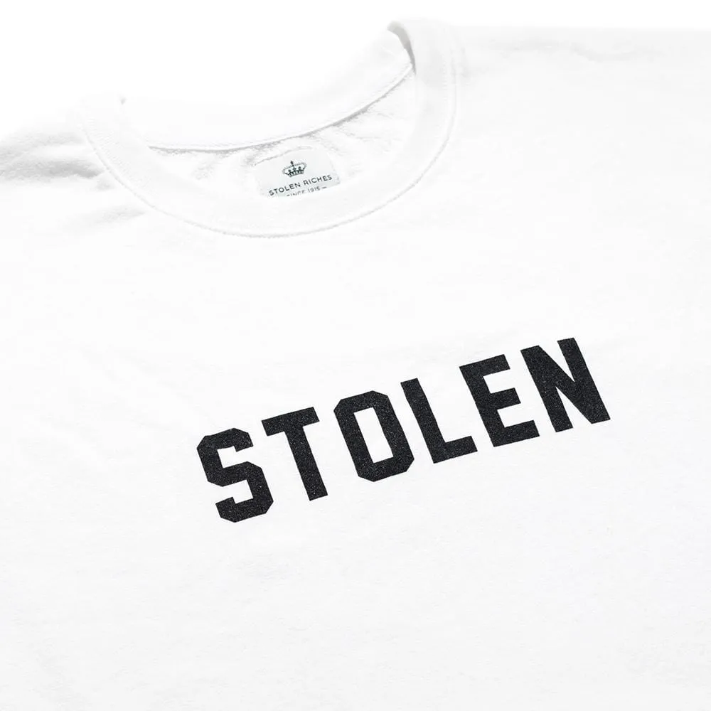 White Crew Neck - Logo sold by Stolen Riches product image thumbnail 3
