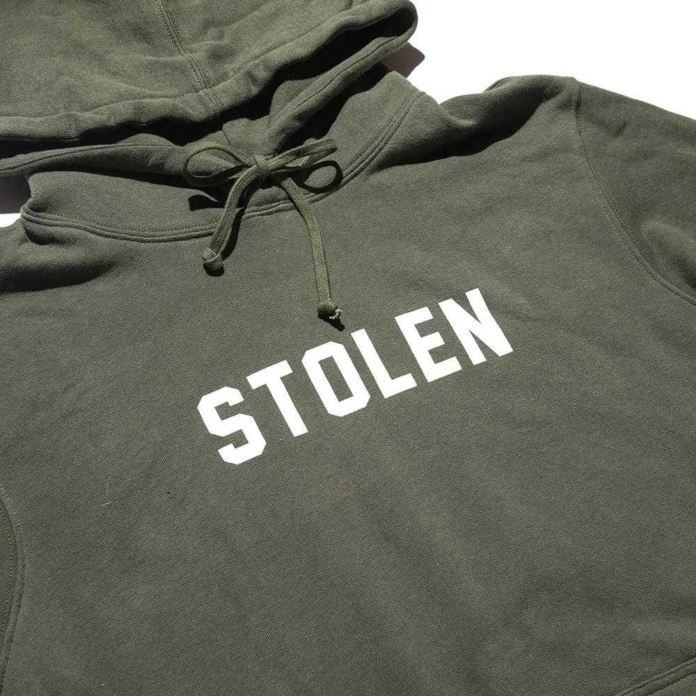 Olive Hoodie - Logo sold by Stolen Riches product image thumbnail 3