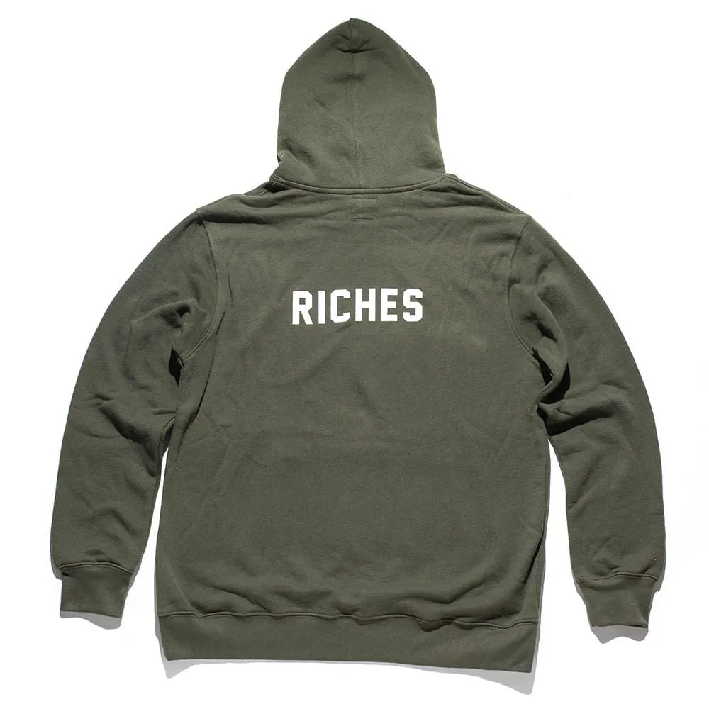 Olive Hoodie - Logo sold by Stolen Riches product image thumbnail 2