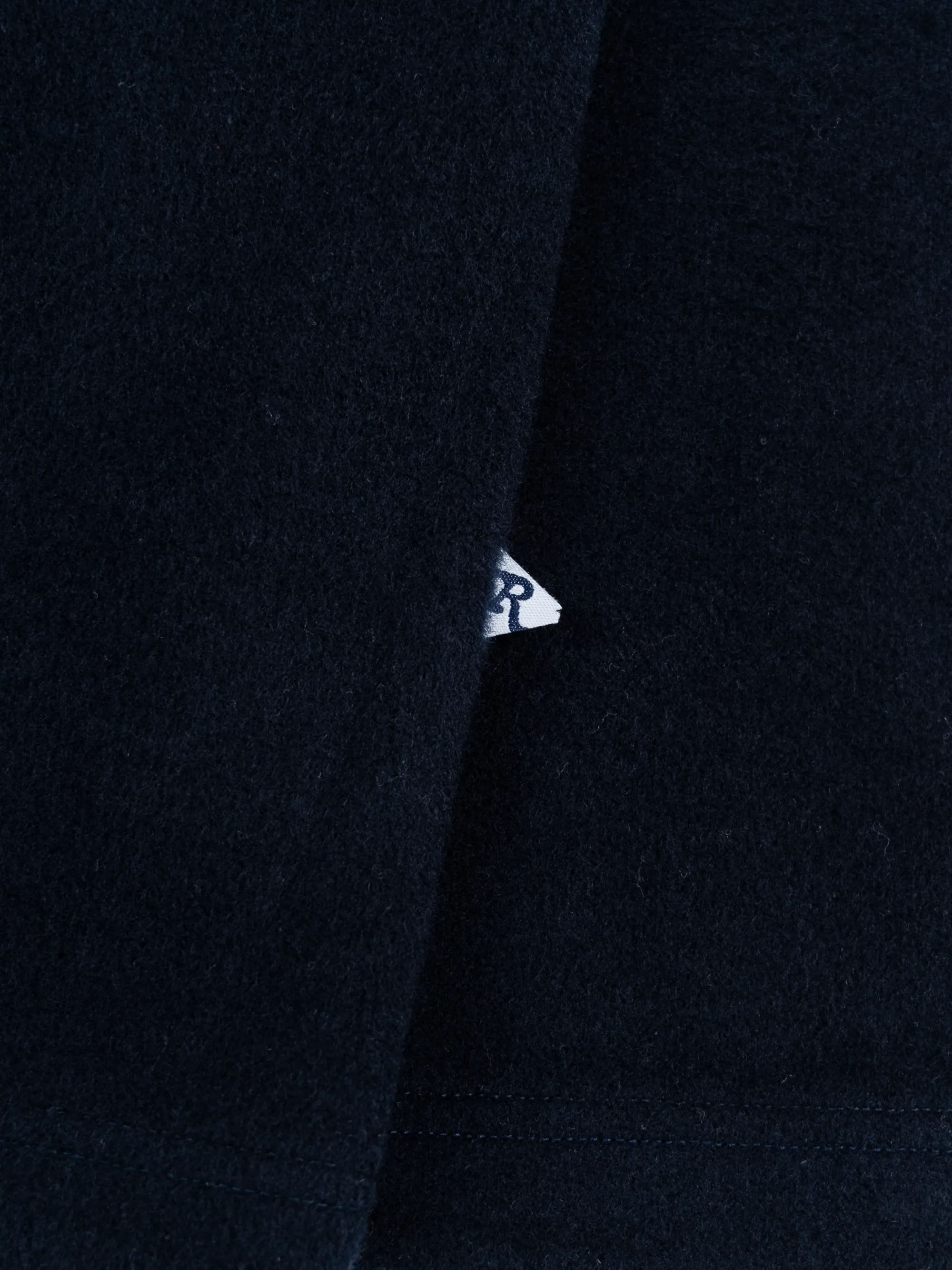 Reception - Knit - Interlock - Polo Sweat - Dark Navy sold by Reception product image thumbnail 3