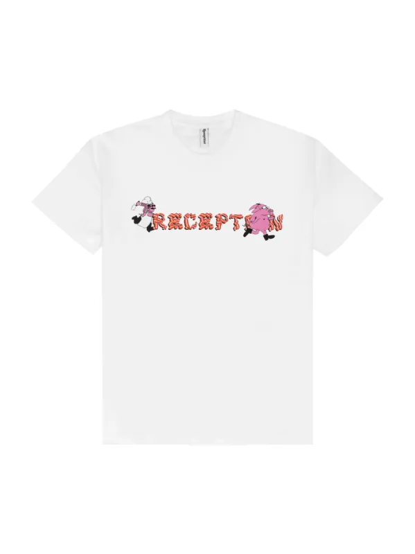 Reception - Tee - Bacon - SS Tee - White sold by Reception