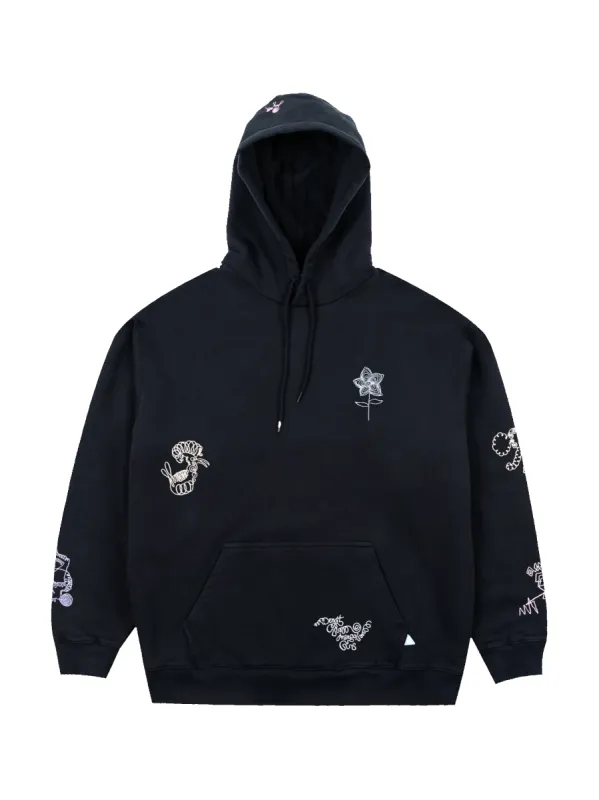 Reception - Sweat - BF - Hooded Sweat - Dark Navy sold by Reception