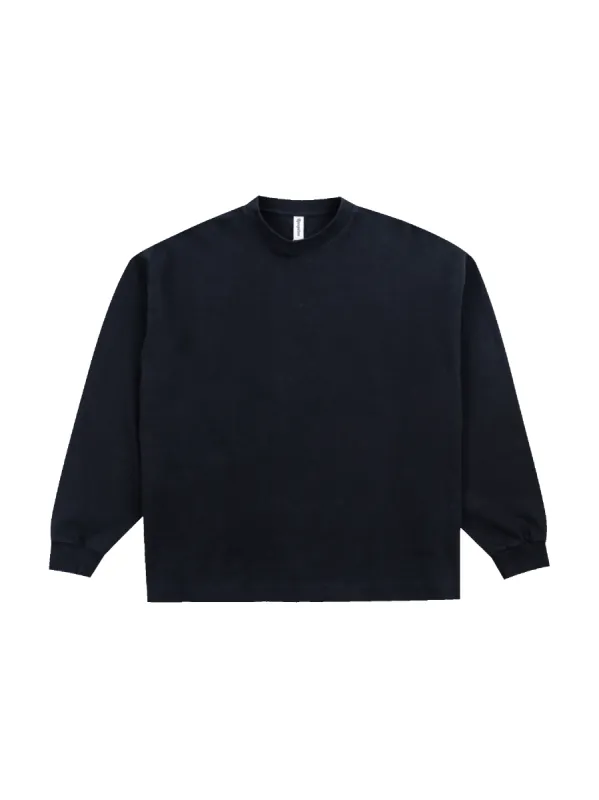 Reception - Tee - Cherry - LS Tee - Dark Navy sold by Reception