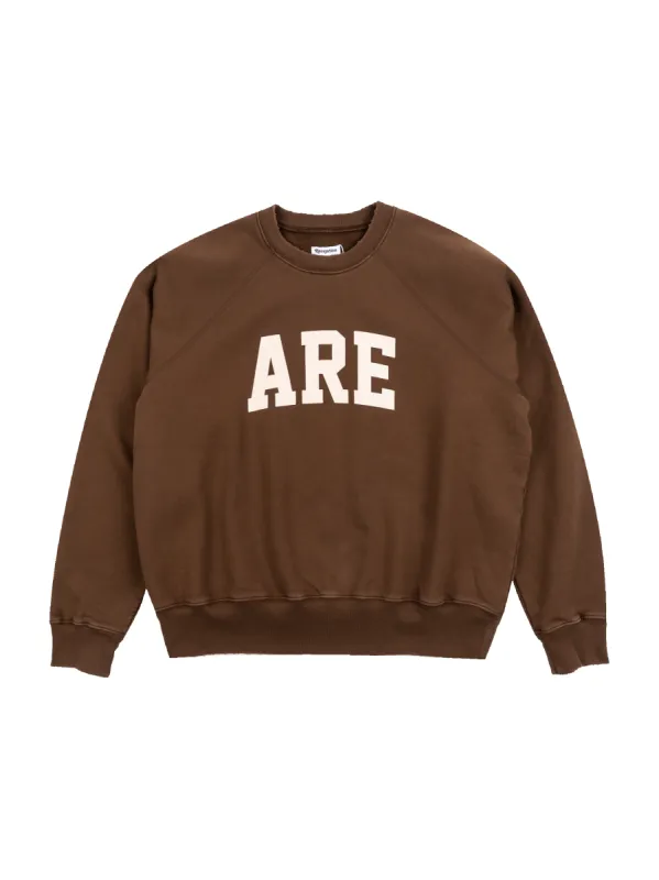Reception - Sweat - Rare - Raglan Sweat - Choco Brown sold by Reception
