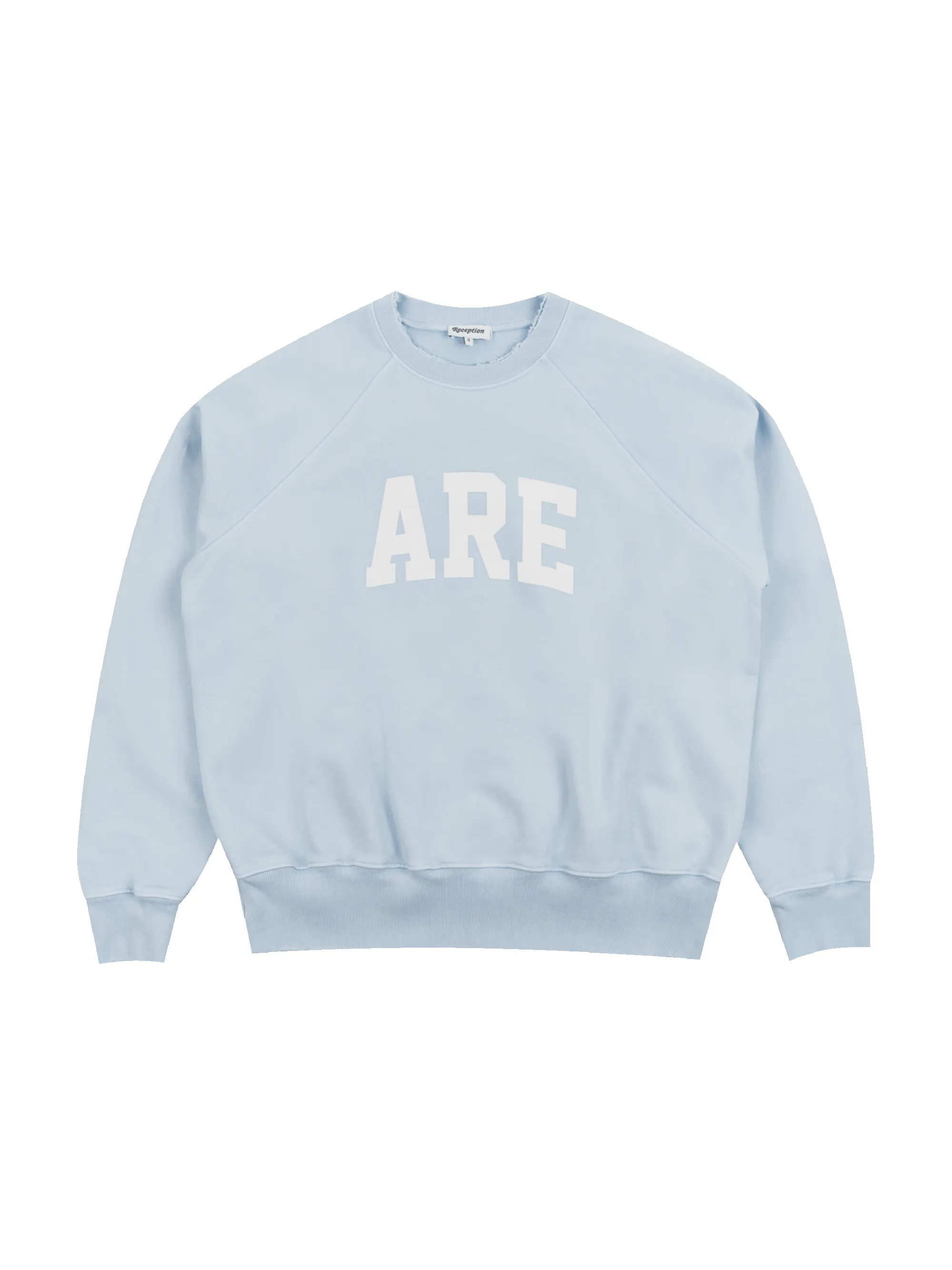 Reception - Sweat - Rare - Raglan Sweat - Ice Blue sold by Reception