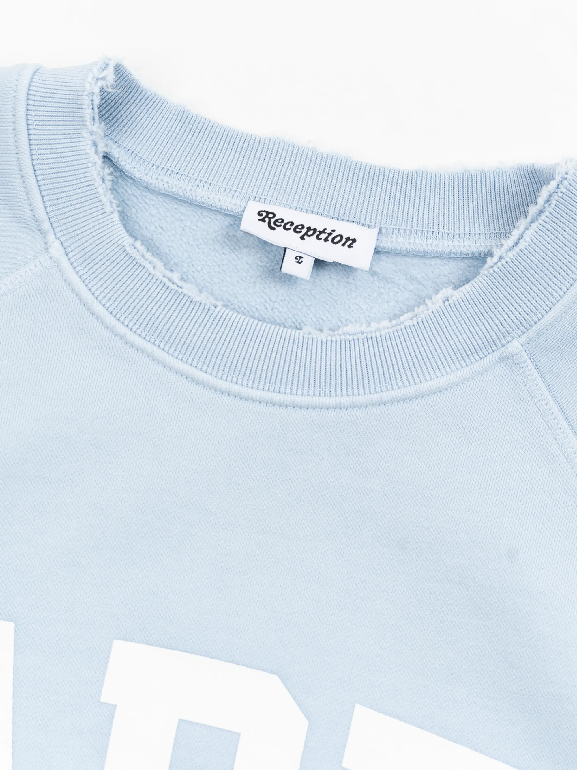 Reception - Sweat - Rare - Raglan Sweat - Ice Blue sold by Reception product image thumbnail 3