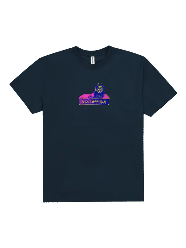 Reception - Tee - Evil - SS Tee - Dark Navy sold by Reception