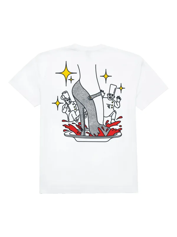 Reception - Tee - Gabby - SS Tee - White sold by Reception