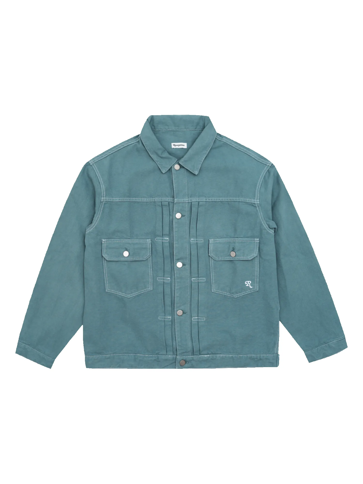 Reception - Jacket - Trucker - Jacket - Dusty Green sold by Reception