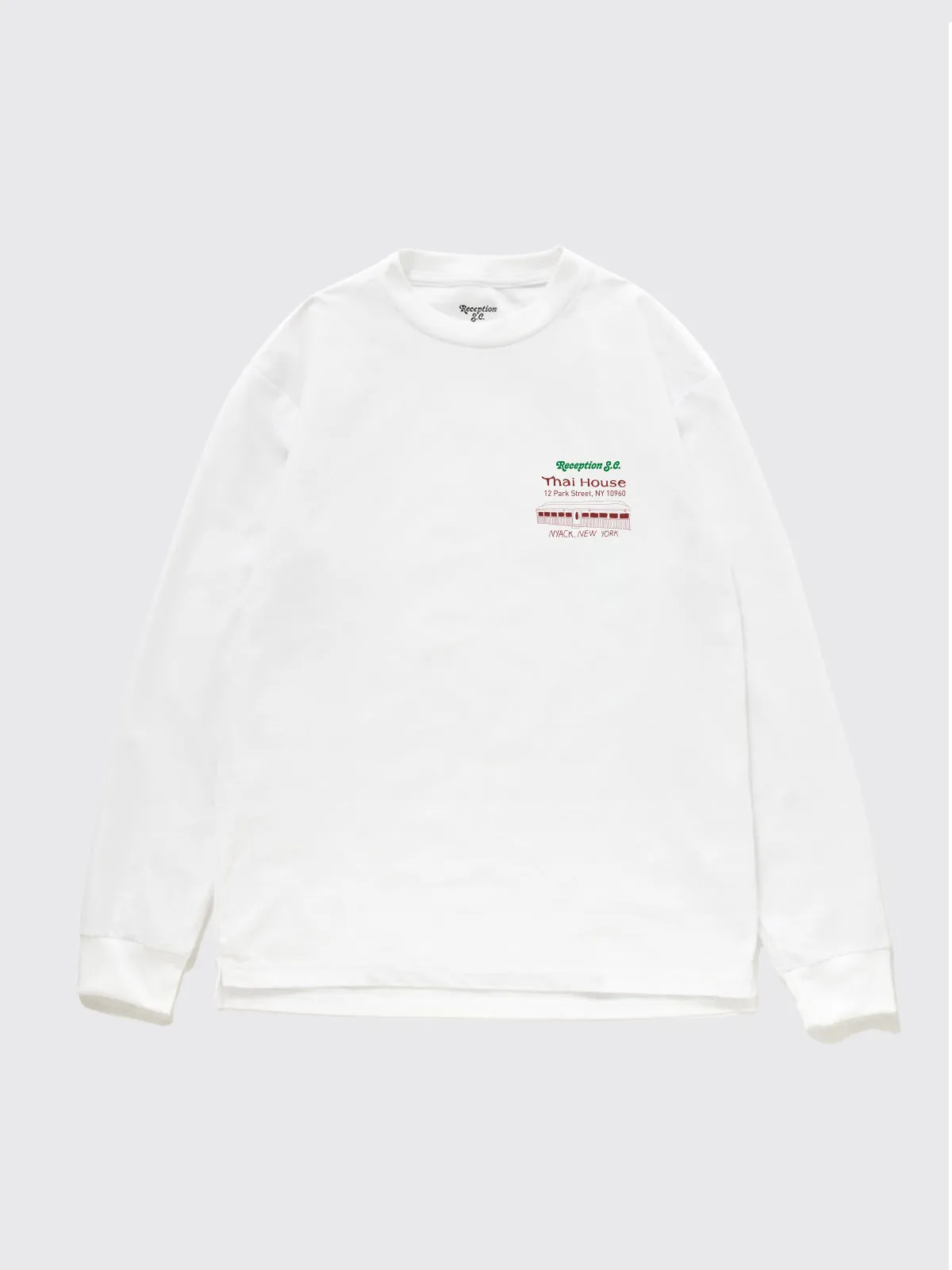 Reception - Tee - Thai House - Nyack, New York - White sold by Reception product image thumbnail 2