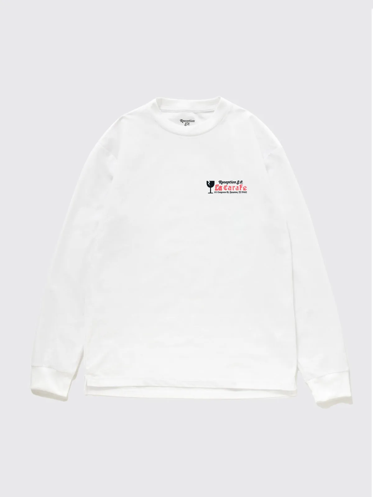Reception - Tee - La Carafe - Houston, Texas - White sold by Reception product image thumbnail 2