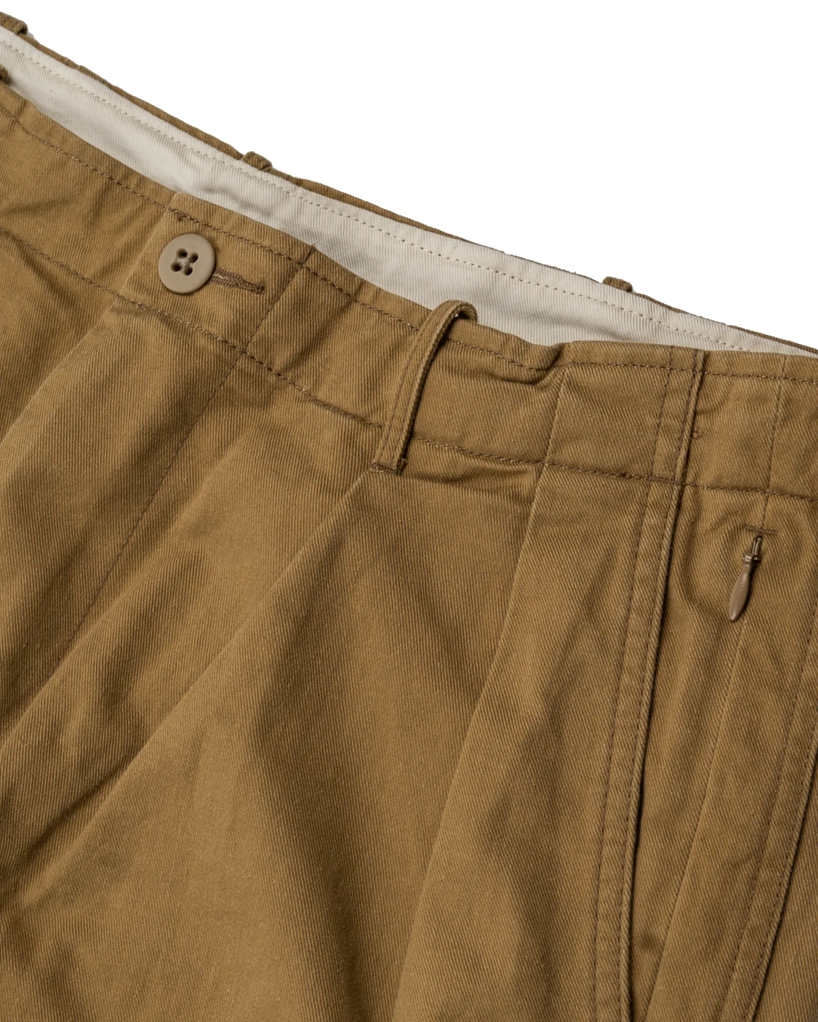 Pilgrim Surf + Supply - Pant - Tommaso - Pleat Pant - Khaki sold by Reception product image thumbnail 3