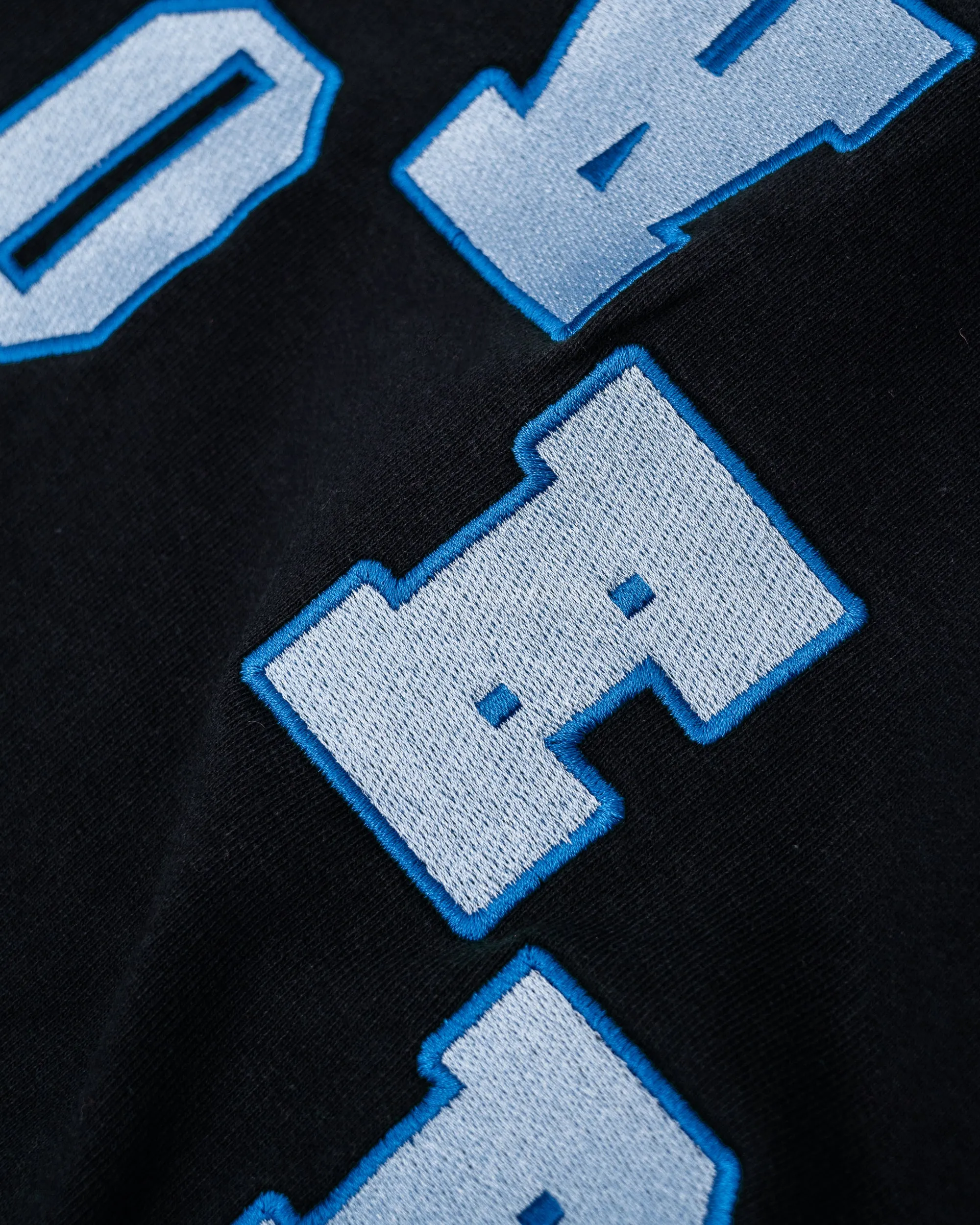 Reception - Sweat - Flowers - Hooded Sweat - Dark Navy sold by Reception product image thumbnail 3