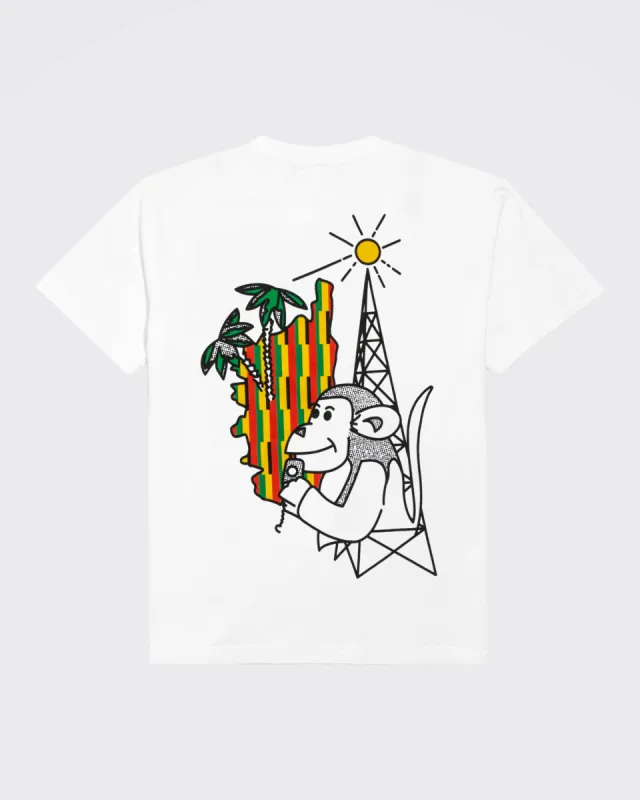 Reception - Tee - Corsica - SS Tee - White sold by Reception