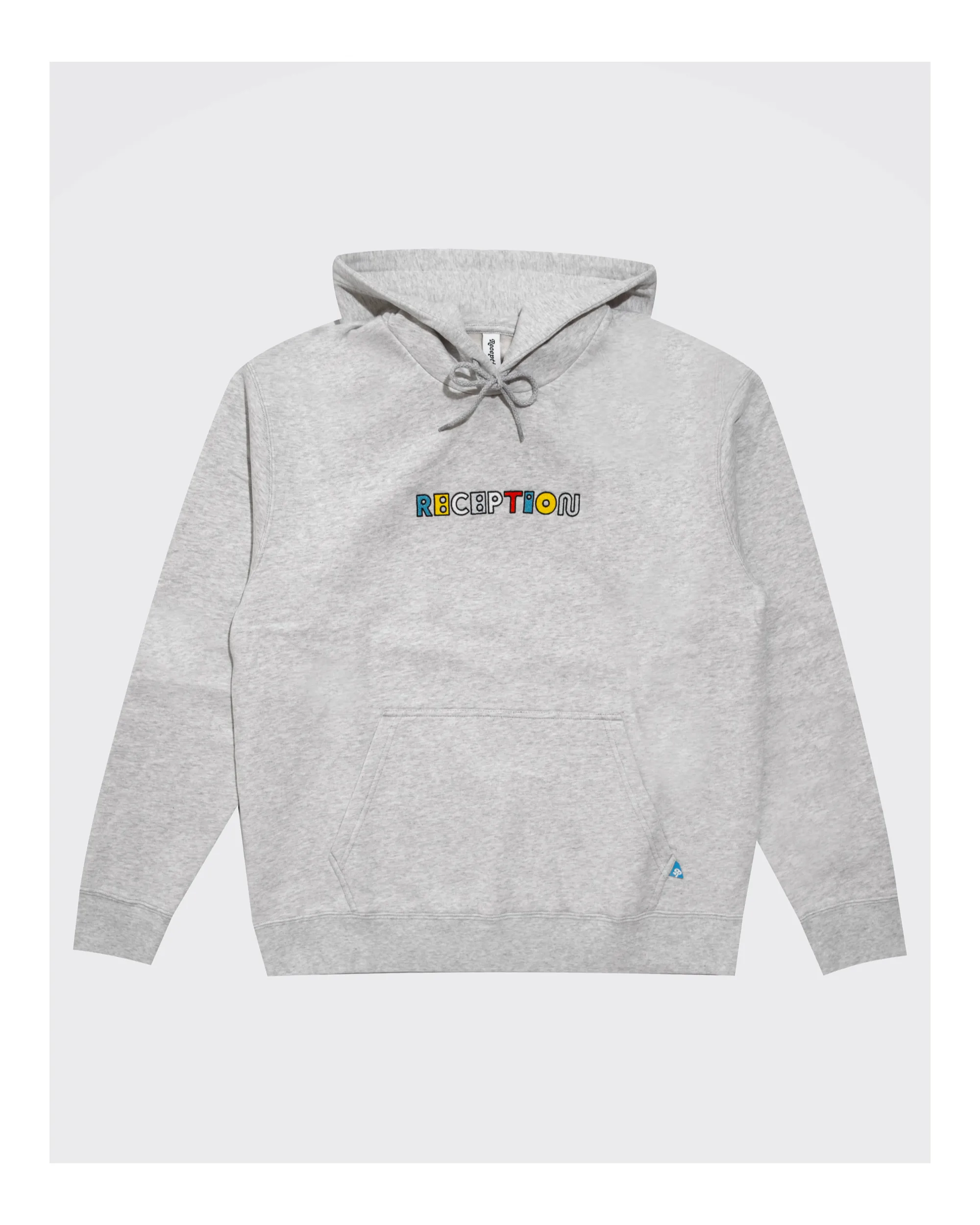 Reception - Sweat - Motto - Hooded Sweat - Athletic Grey sold by Reception