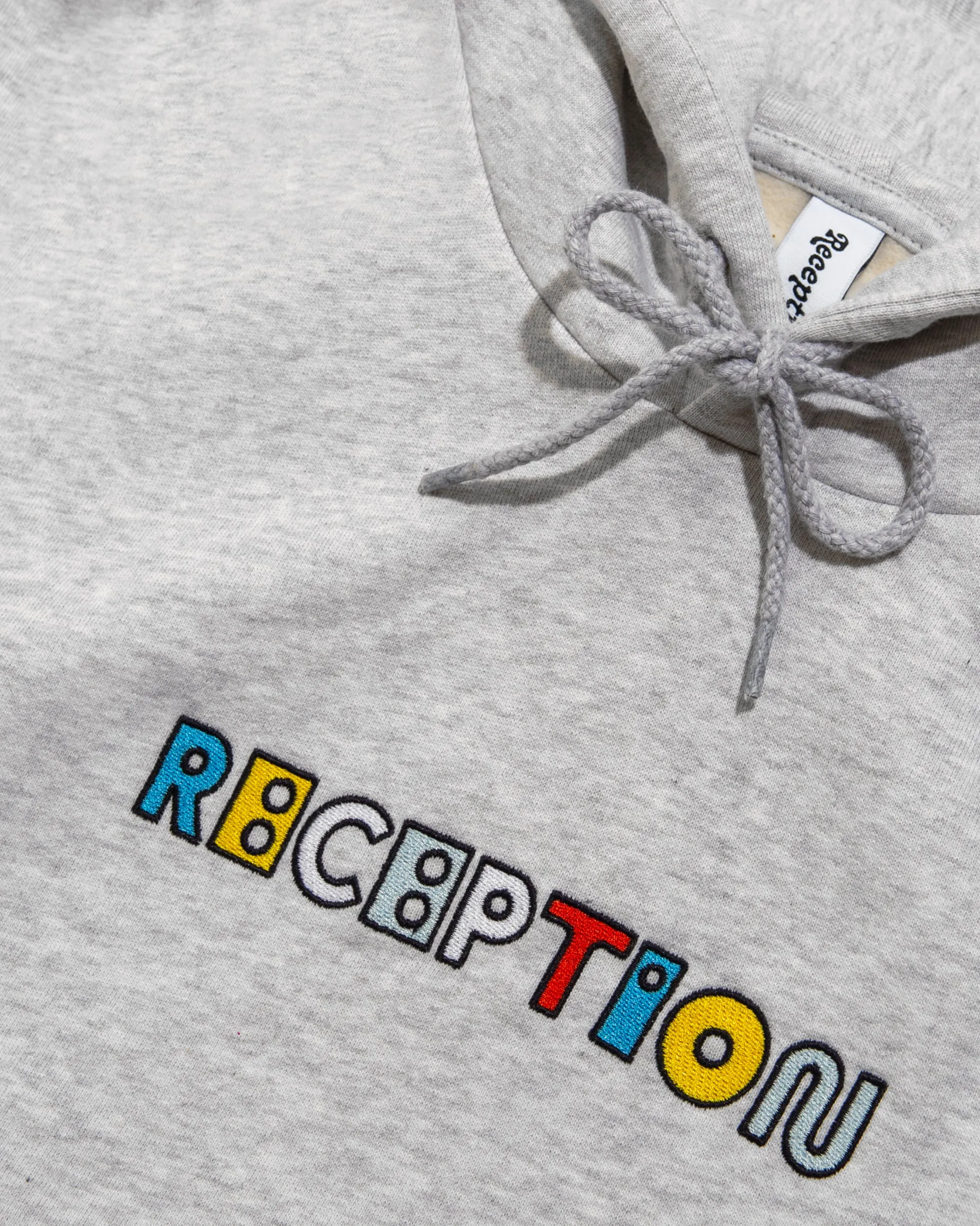 Reception - Sweat - Motto - Hooded Sweat - Athletic Grey sold by Reception product image thumbnail 5