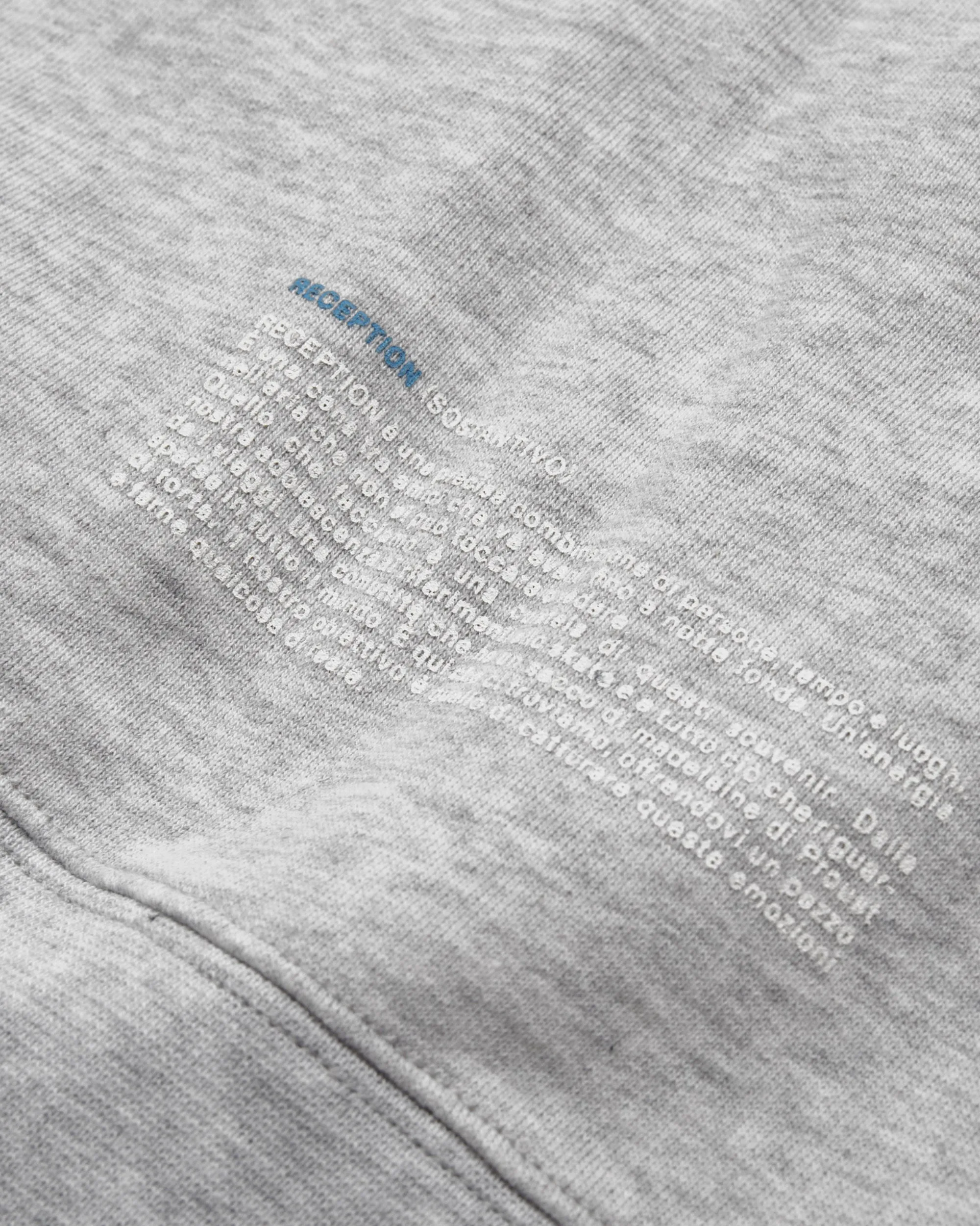 Reception - Sweat - Motto - Hooded Sweat - Athletic Grey sold by Reception product image thumbnail 4