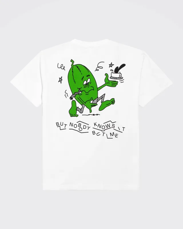 Reception - Tee - Genius - SS Tee - White sold by Reception