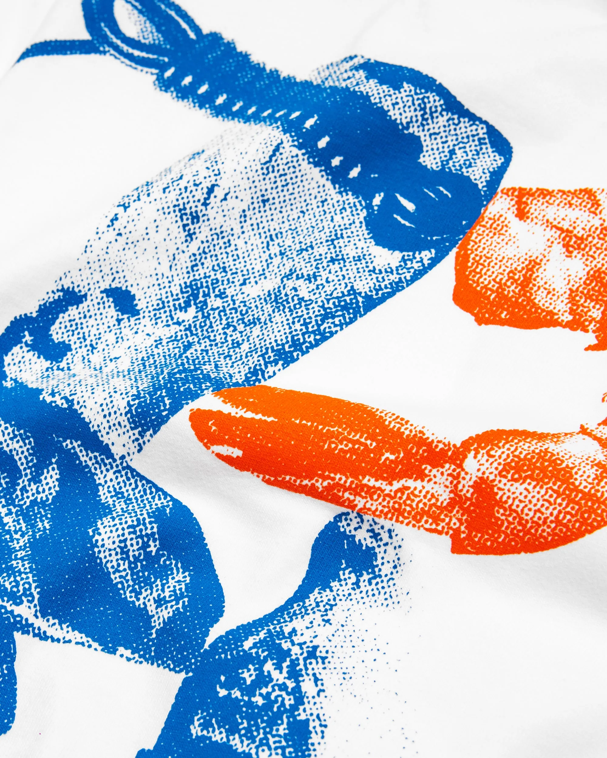 Reception - Tee - Shrimp - SS Tee - White sold by Reception product image thumbnail 3