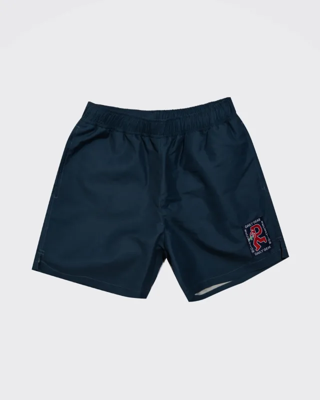 Reception - Pant - Daily - Swim Short - Dark Navy sold by Reception