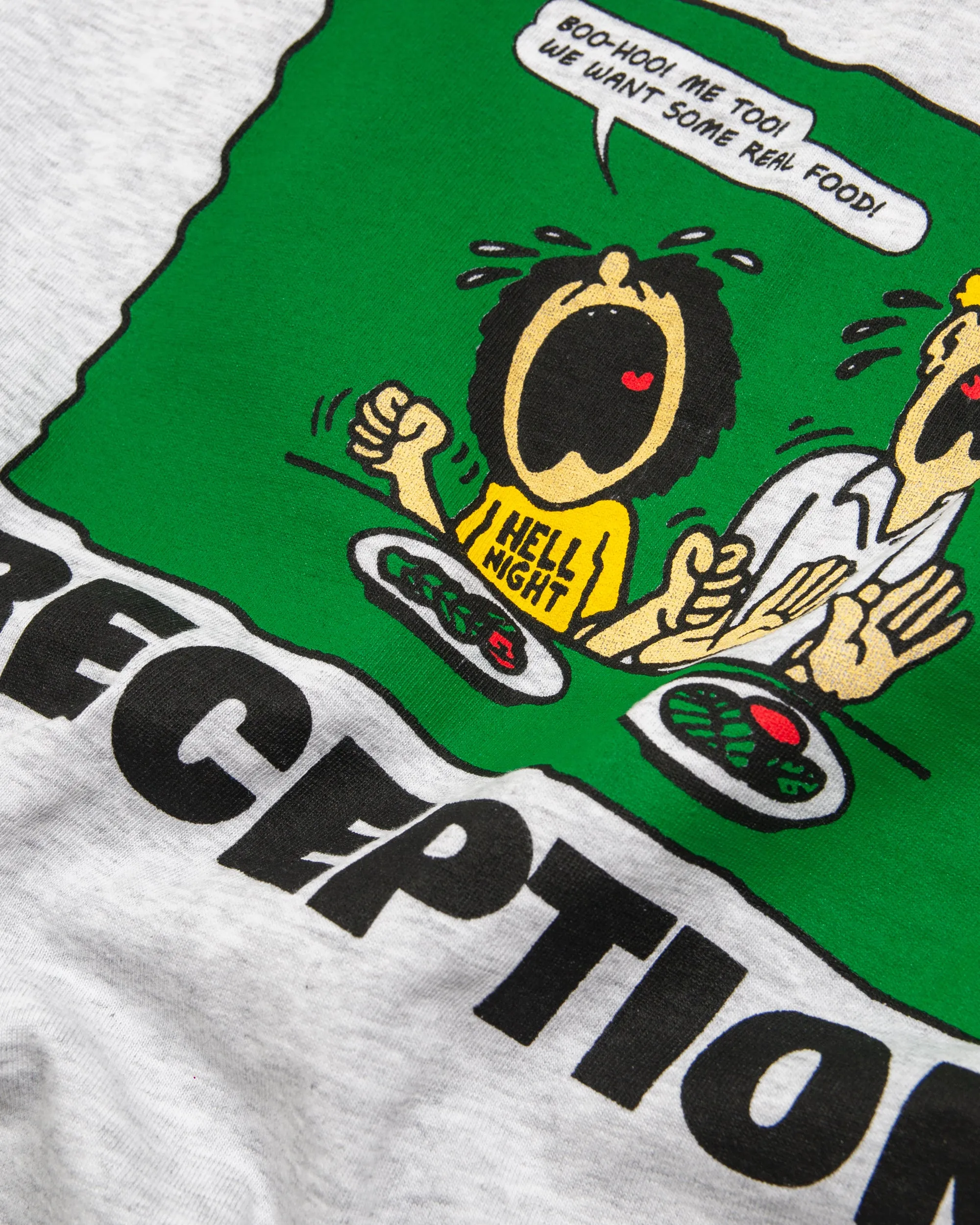 Reception - Tee - Boo - SS Tee - Athletic Grey sold by Reception product image thumbnail 3