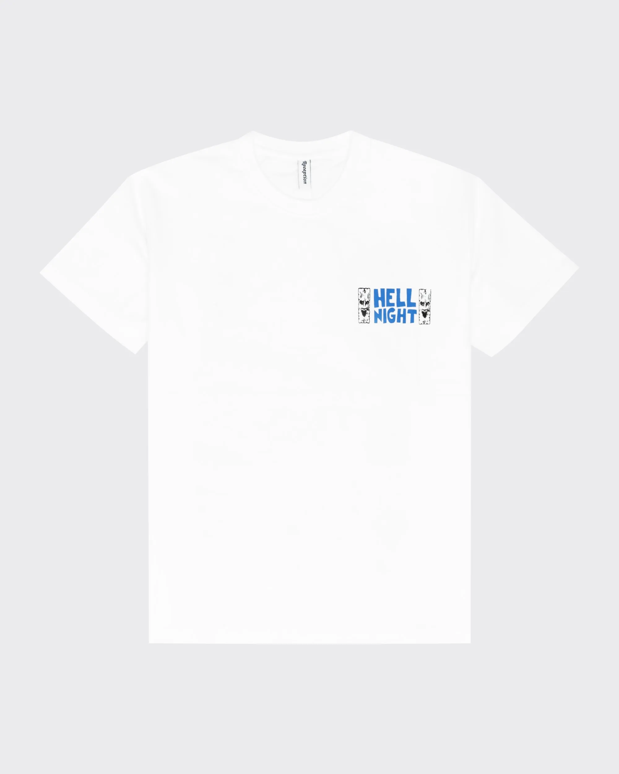 Reception - Tee - Hell Night - SS Tee - White sold by Reception product image thumbnail 2