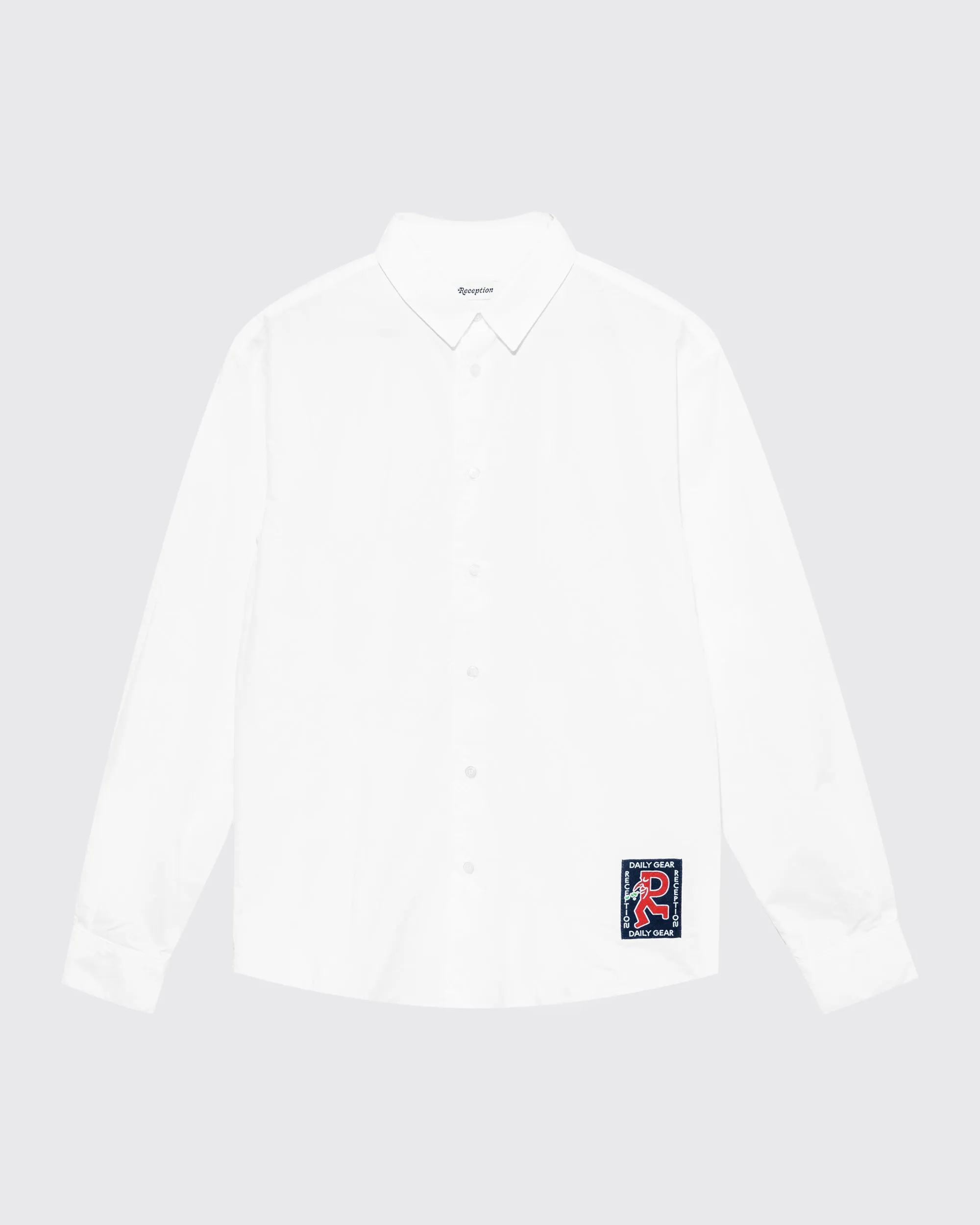 Reception - Shirt - Daily - Loose Financial Shirt - White sold by Reception