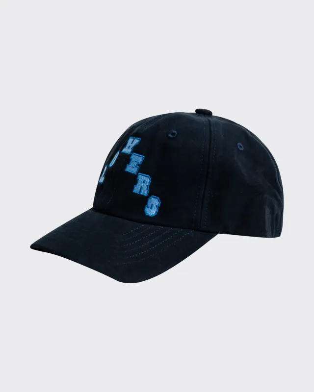 Reception - Hat - Flowers - 6 Panel Cap - Dark Navy made by Reception
