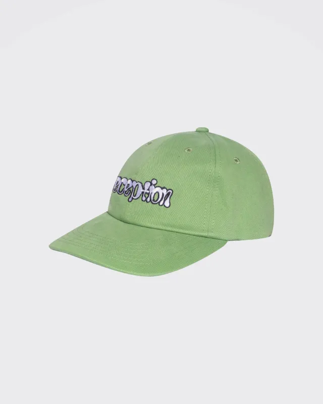 Reception - Hat - Gimmie - 6 Panel Cap - Smoke Green made by Reception