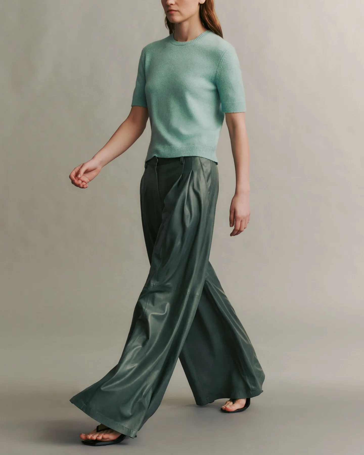 Didi Pant in Paper Leather sold by TWP CLOTHING product image thumbnail 5