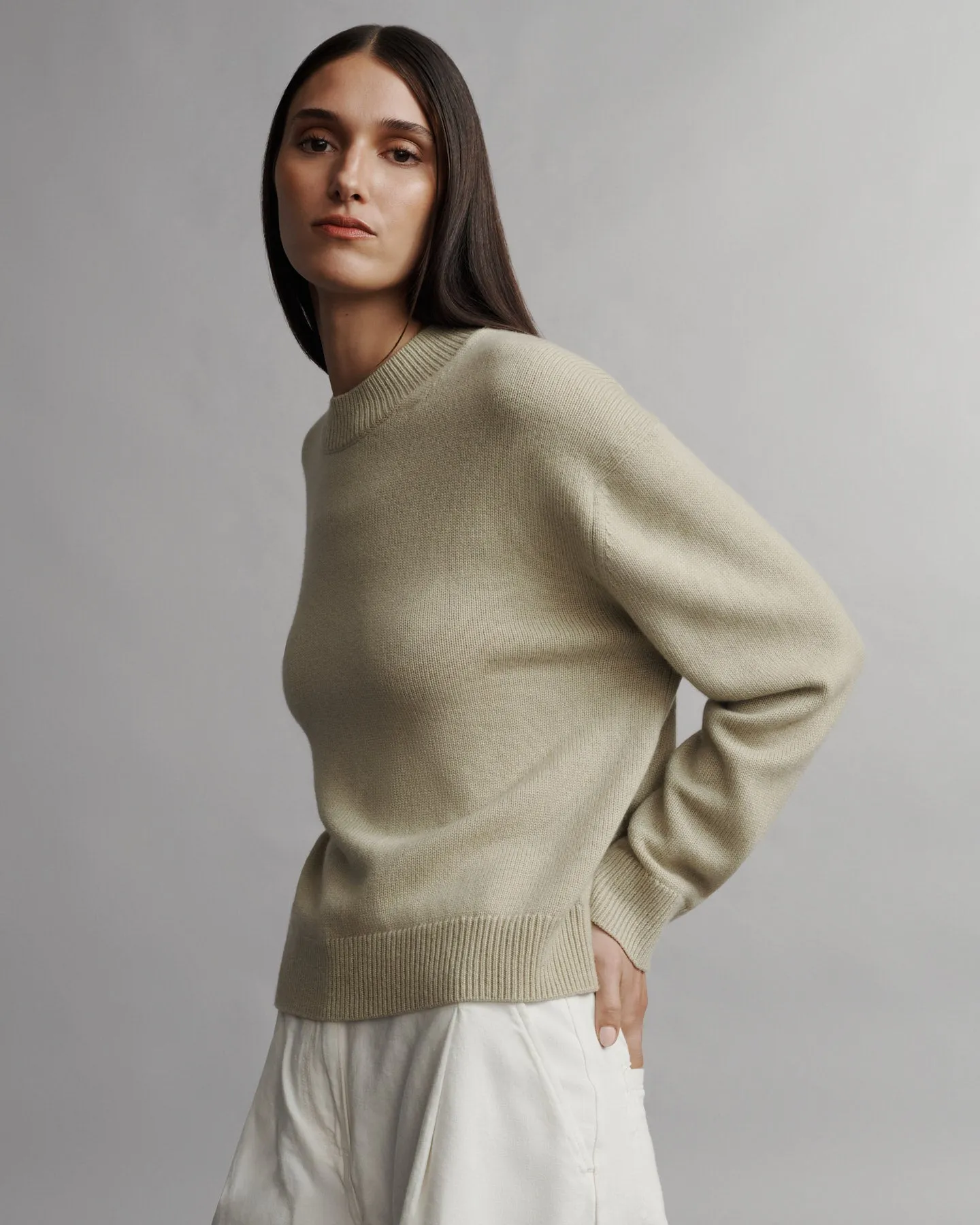 Boy Crewneck in Cashmere sold by TWP CLOTHING product image thumbnail 2