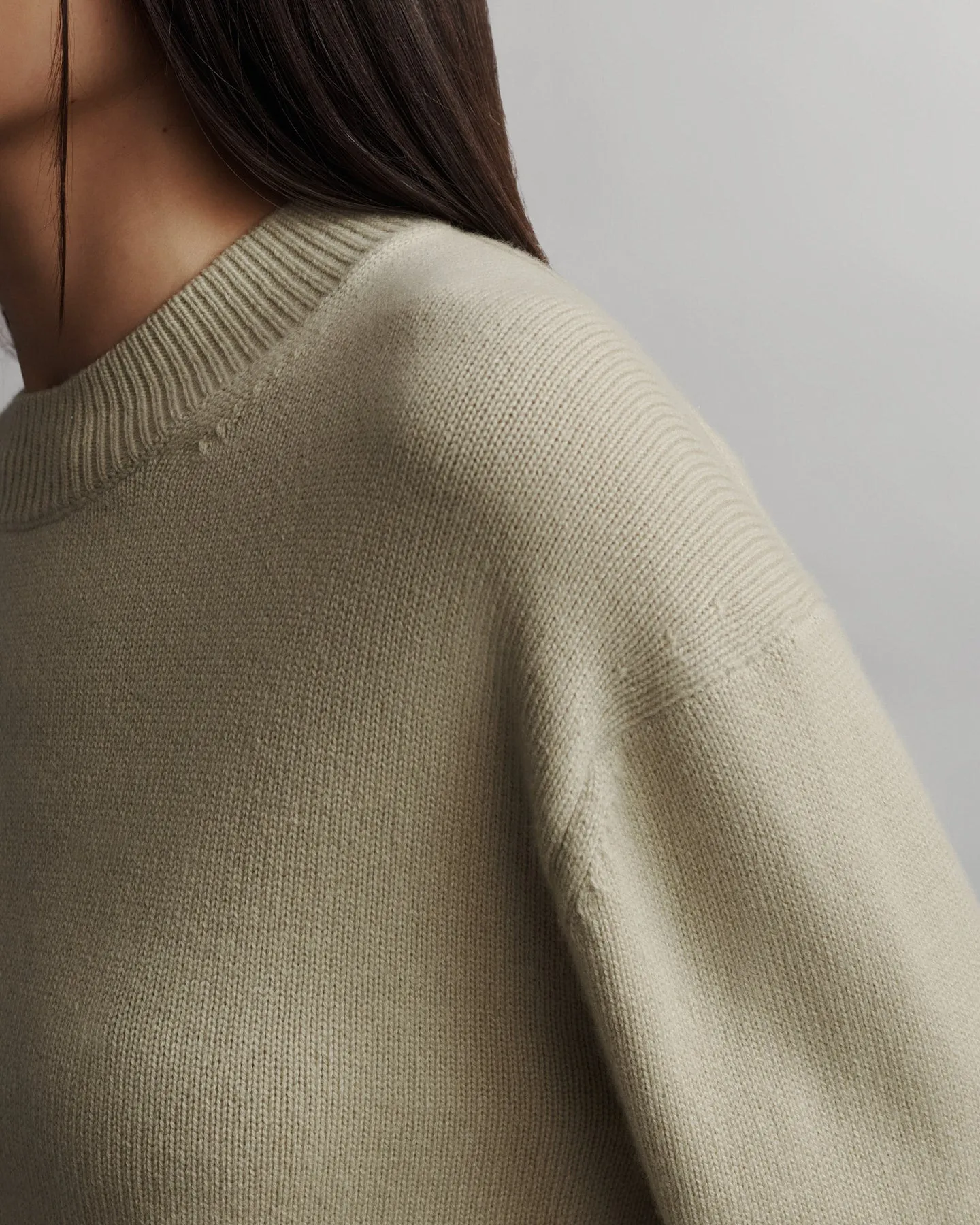 Boy Crewneck in Cashmere sold by TWP CLOTHING product image thumbnail 3