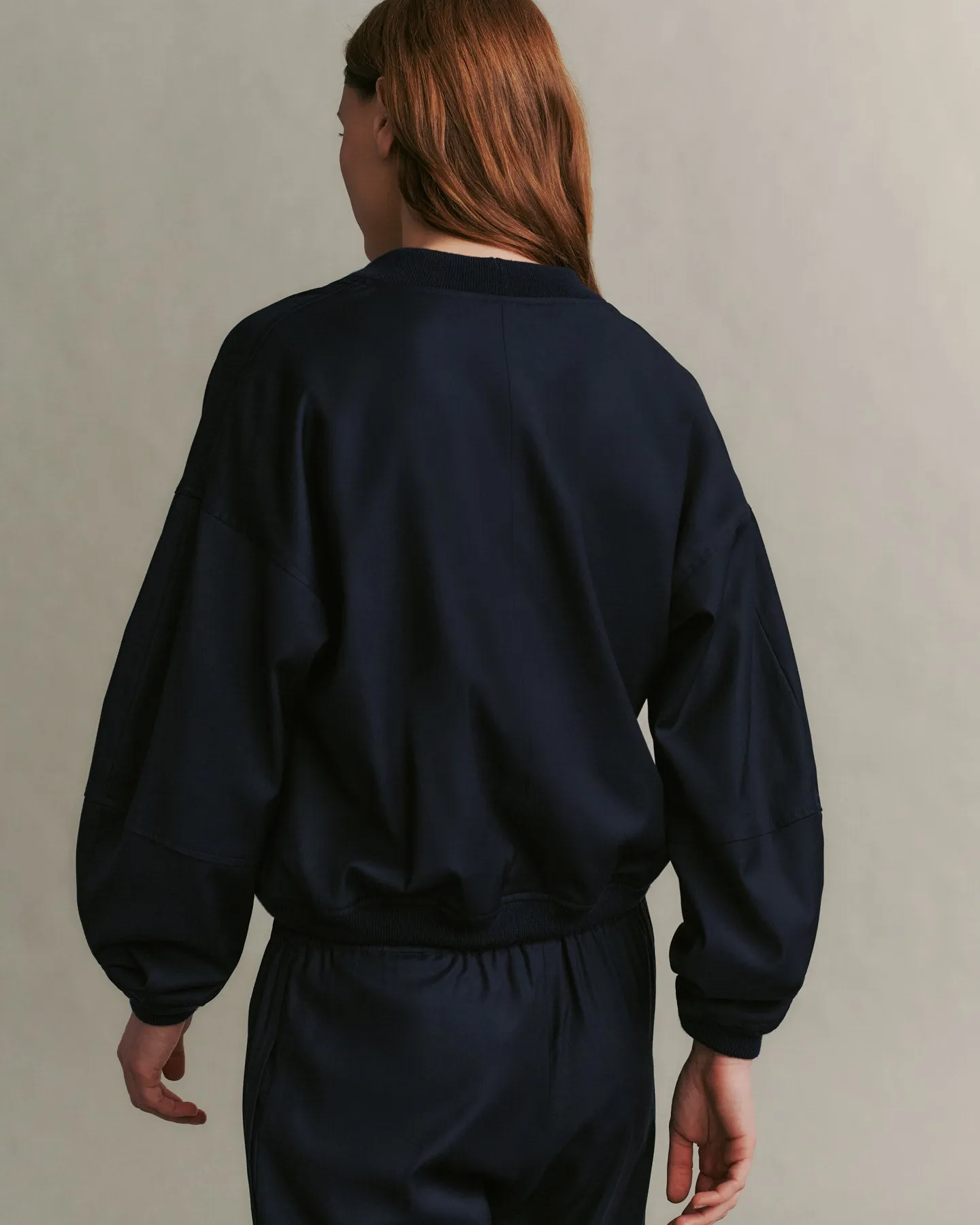 Macie Cardigan in Chintzed Wool sold by TWP CLOTHING product image thumbnail 3