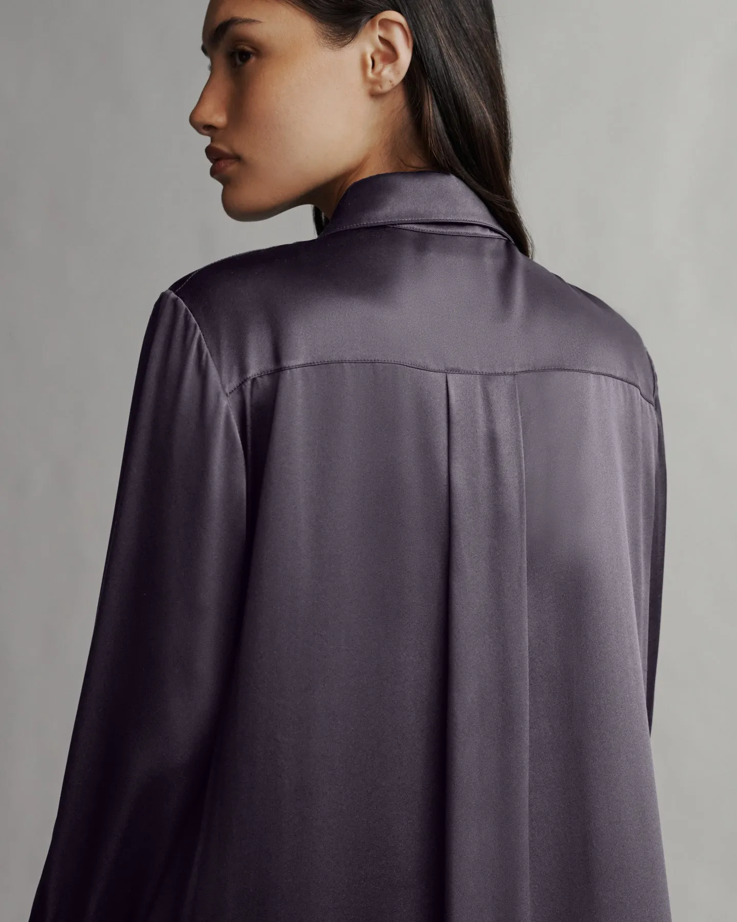 Jenny's Gown in Silk Charmeuse sold by TWP CLOTHING product image thumbnail 4