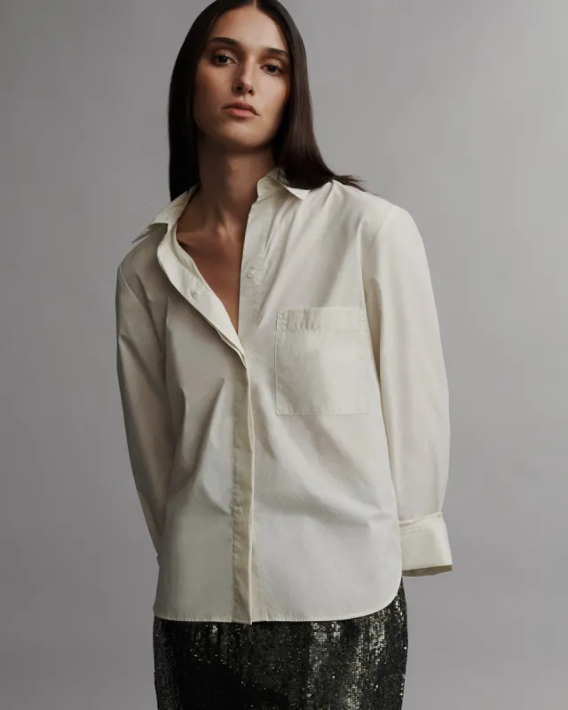 Boyfriend Shirt in Superfine Cotton sold by TWP CLOTHING
