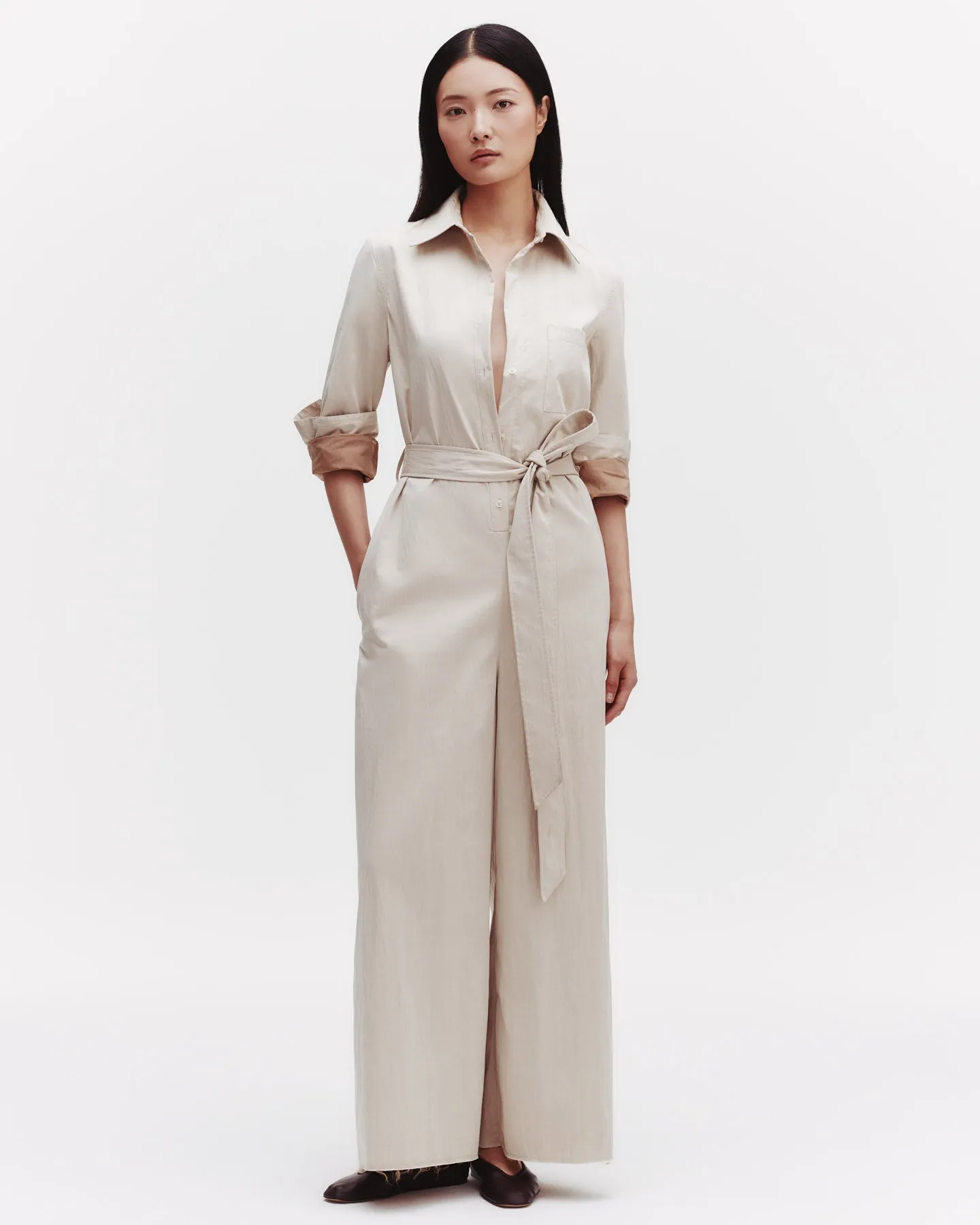 All Night Long Jumpsuit in Water Repllent Canvas sold by TWP CLOTHING product image thumbnail 2